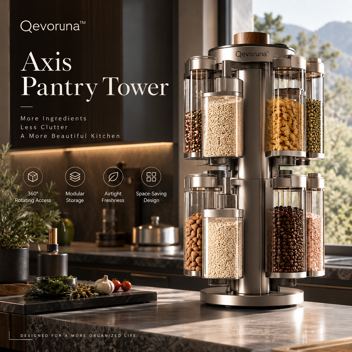 Qevoruna™ Axis Pantry Tower