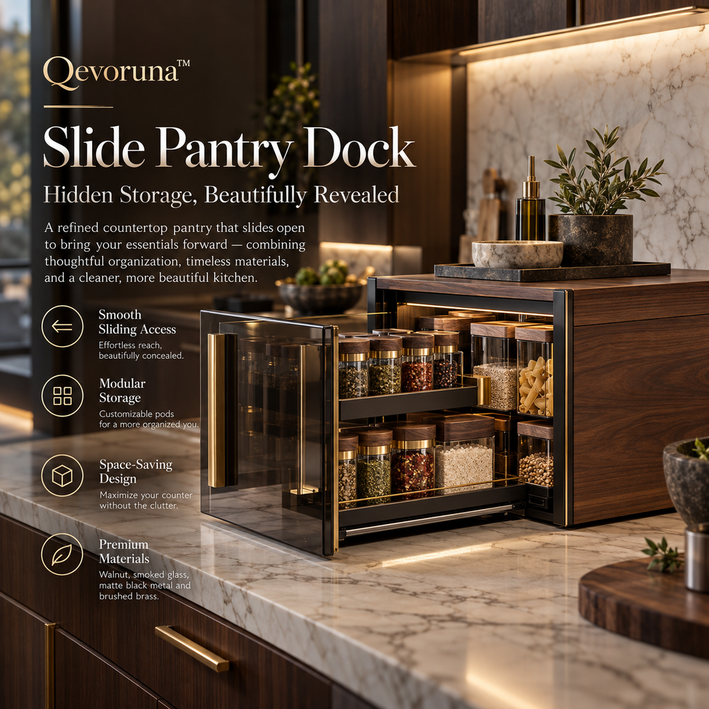Qevoruna™ Slide Pantry Dock