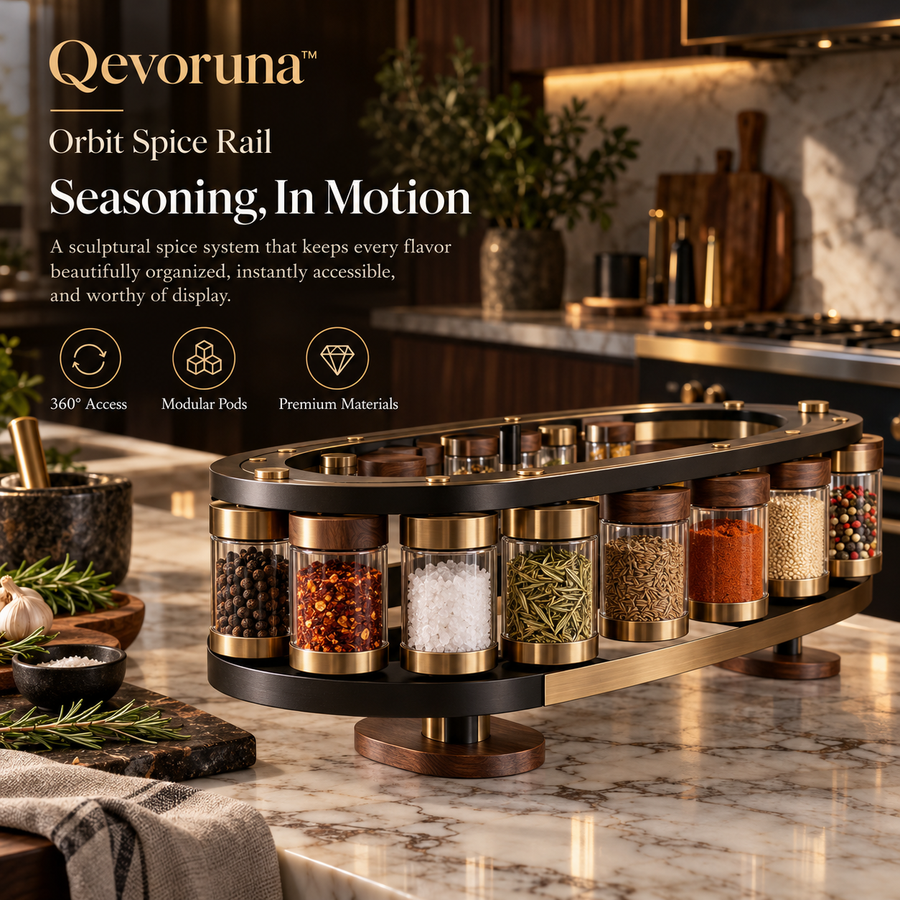 Qevoruna™ Orbit Spice Rail
