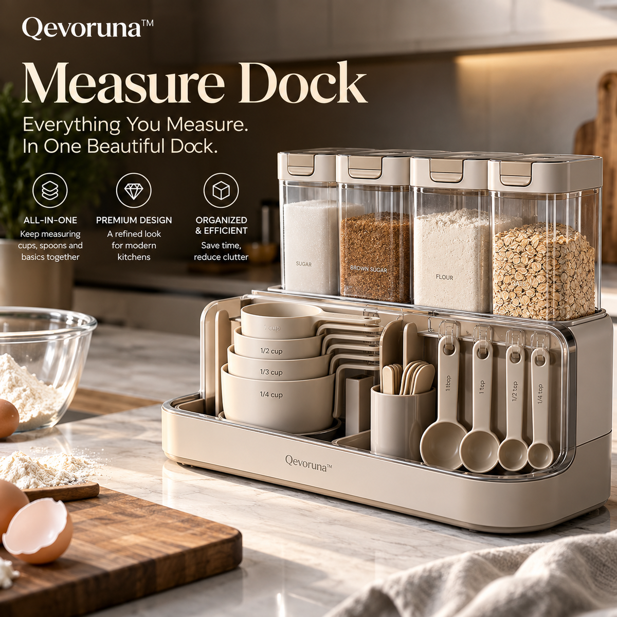 Qevoruna™ Measure Dock