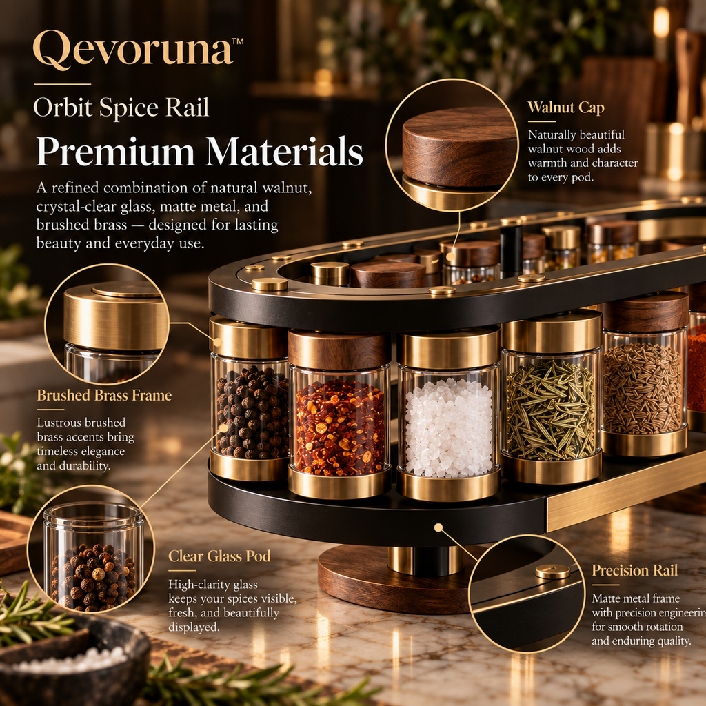 Qevoruna™ Orbit Spice Rail