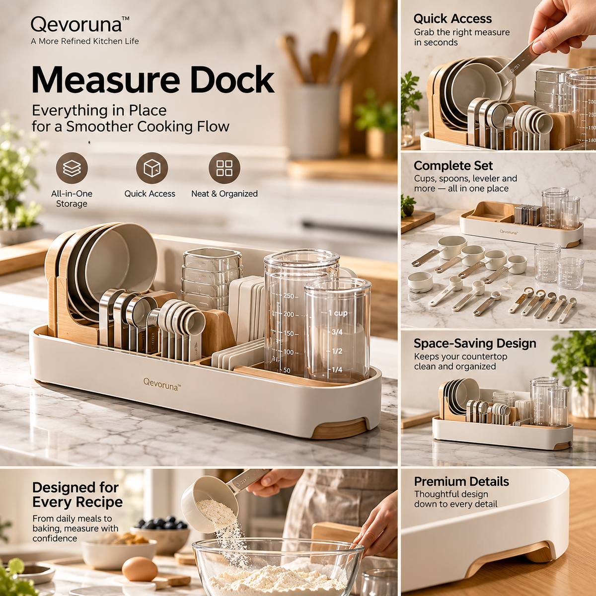 Qevoruna™ Measure Dock