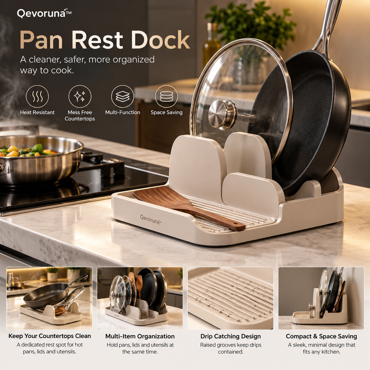 Qevoruna™ Pan Rest Dock