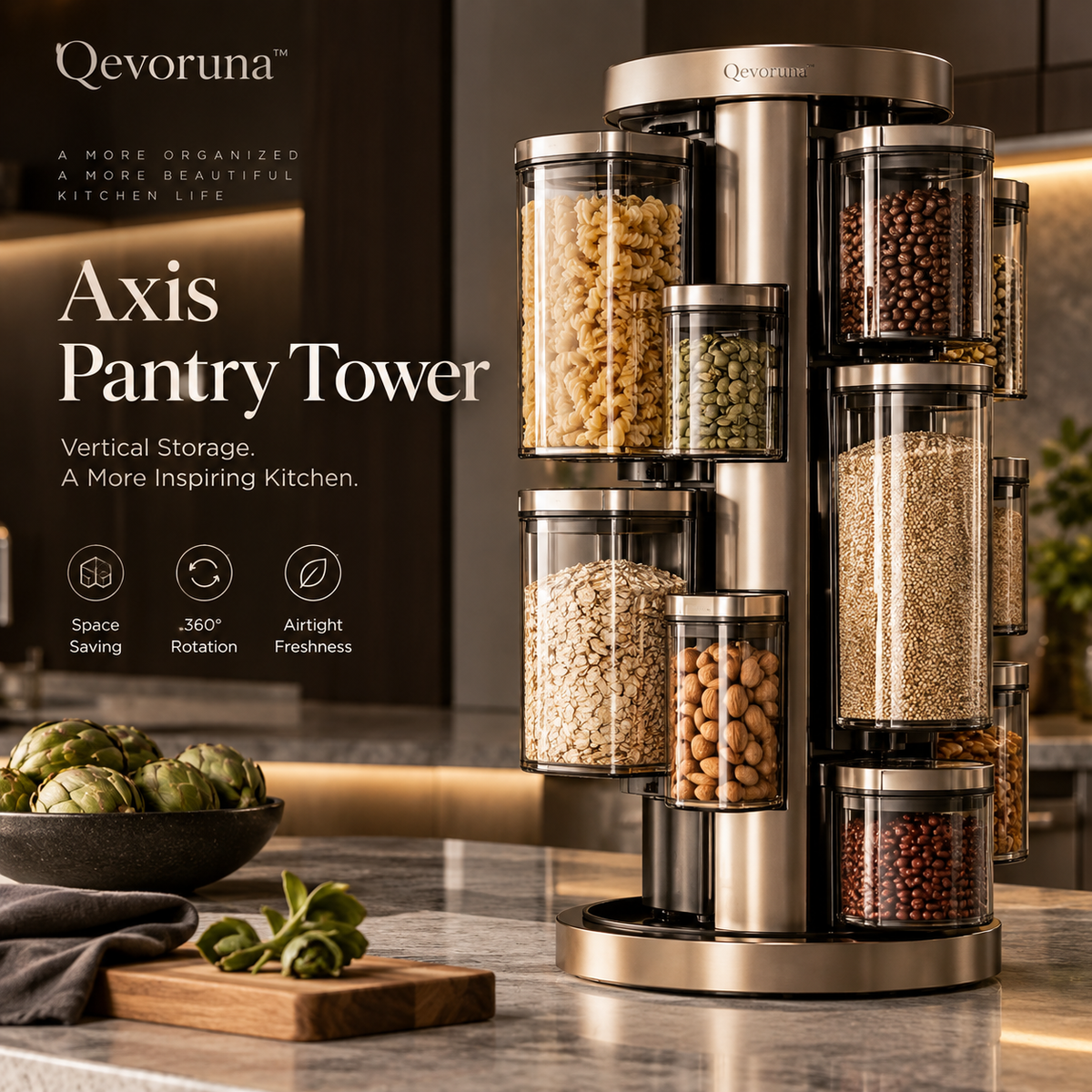 Qevoruna™ Axis Pantry Tower