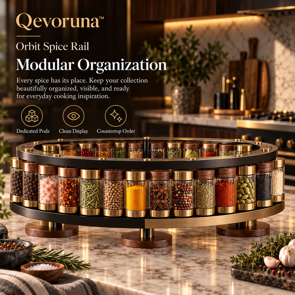 Qevoruna™ Orbit Spice Rail