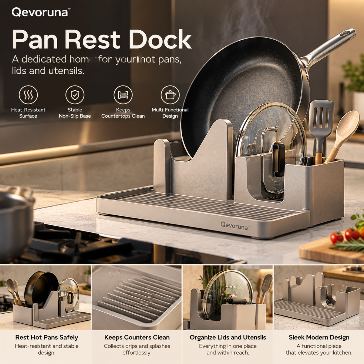 Qevoruna™ Pan Rest Dock