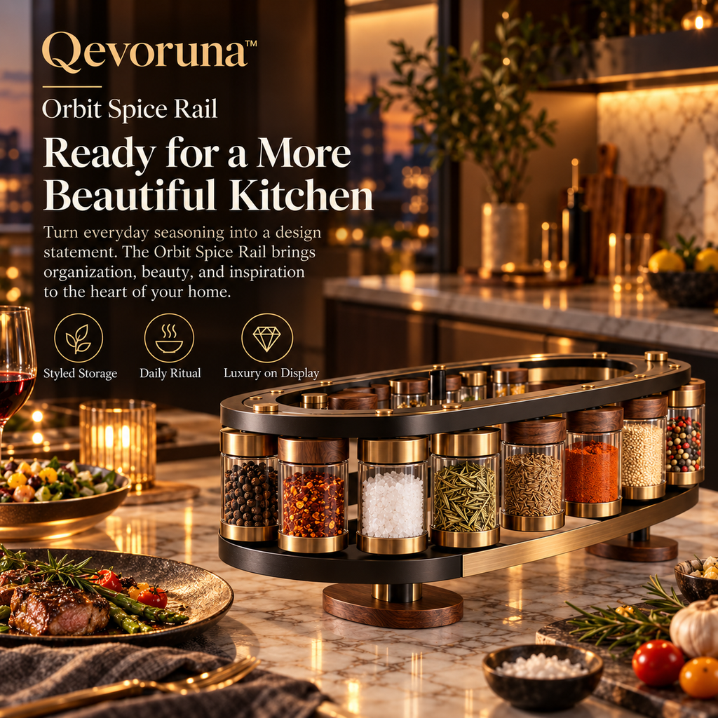Qevoruna™ Orbit Spice Rail